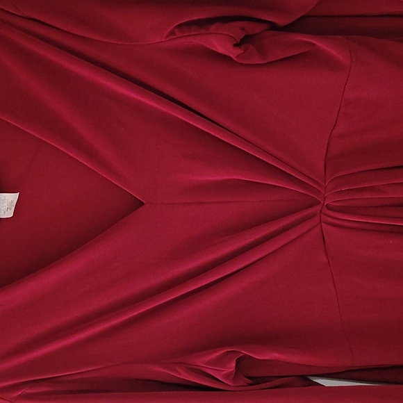 ³/⁴ sleeve Xl Burgandy top - Picture 2 of 4